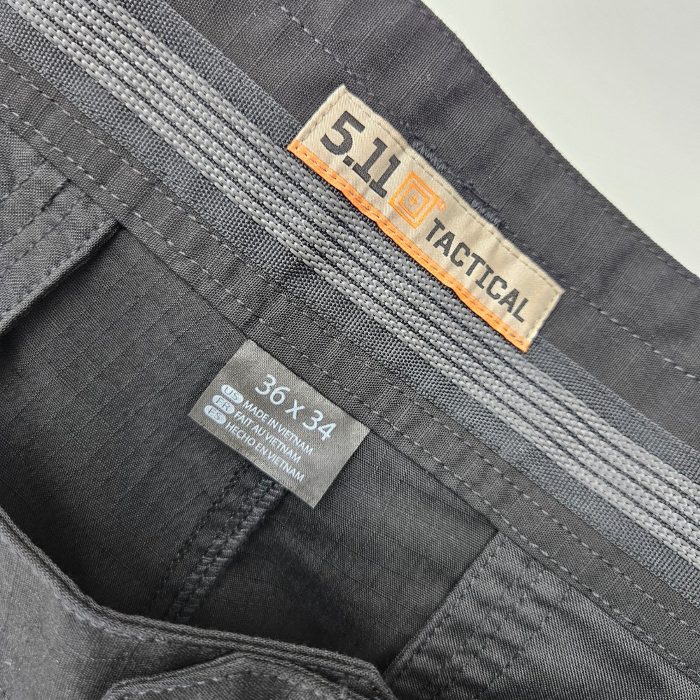 5.11 Tactical Pants Mens 36x34 Stryke EMS Cargo Black Stretch Outdoors - Picture 5 of 13